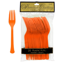 Tenedores Naranja C/20
