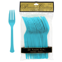 Tenedores Azul Caribe C/20