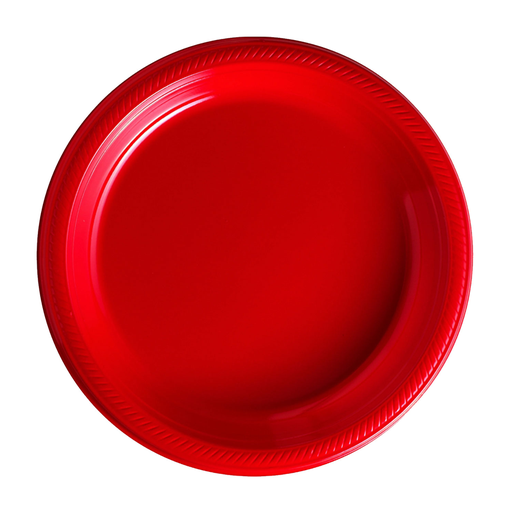 [P02.8884/6] Plato 9" Rojo C/20