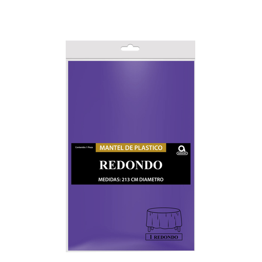 [P02.8870/11] Mantel Redondo Morado