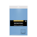 Mantel Redondo Azul Pastel