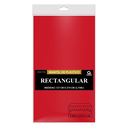 Mantel Rectangular Rojo