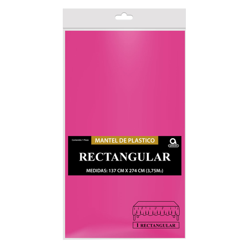 [P02.8869/8] Mantel Rectangular Magenta