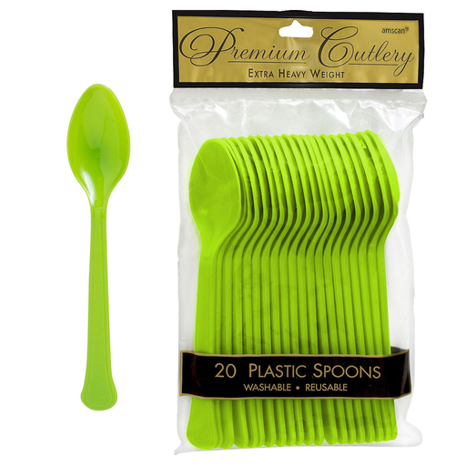 [P02.8892/16] Cucharas Verde Kiwi C/20
