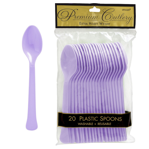 [P02.8892/10] Cucharas Lavanda C/20