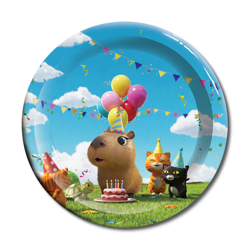 [P01.435G/972] Plato 7 Capibara 6pz