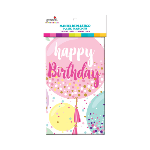 [P01.440G/731] Mantel Happy Bday Sweet Ballons