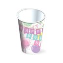 Vaso 9oz Happy Bday Sweet Ballons 8pz