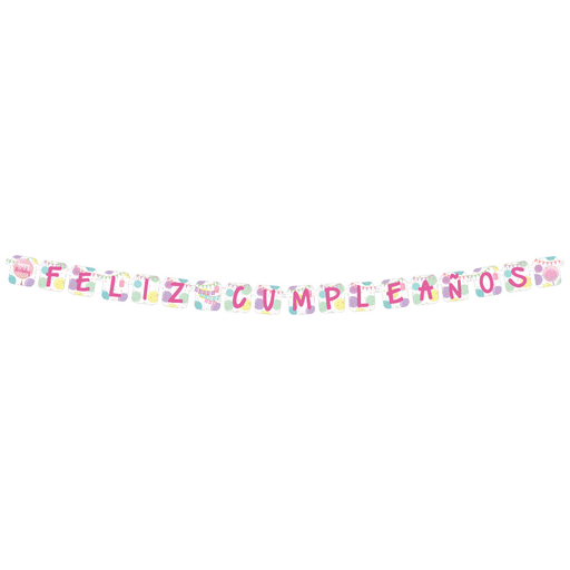 [P01.6117/731] Letrero Movil Happy Bday Sweet Ballons