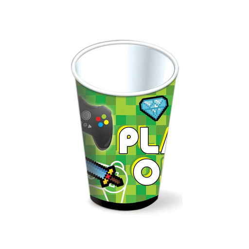 [P01.420G/869] Vaso 9oz Game On C/8