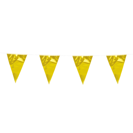 [P08.608208] Banderin Plastico Dorado