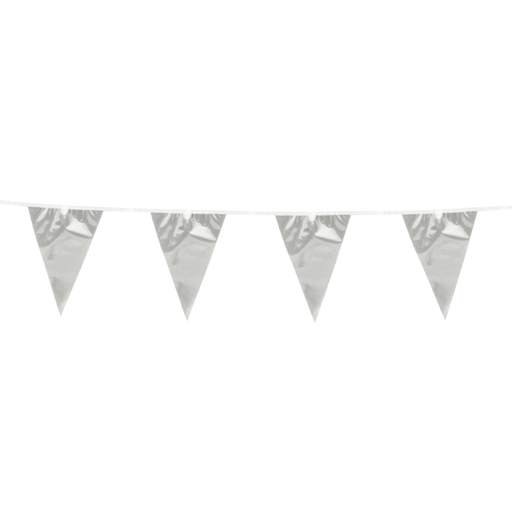 [P08.608207] Banderin Plastico Plata