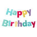 Banner Happy Bday Candy