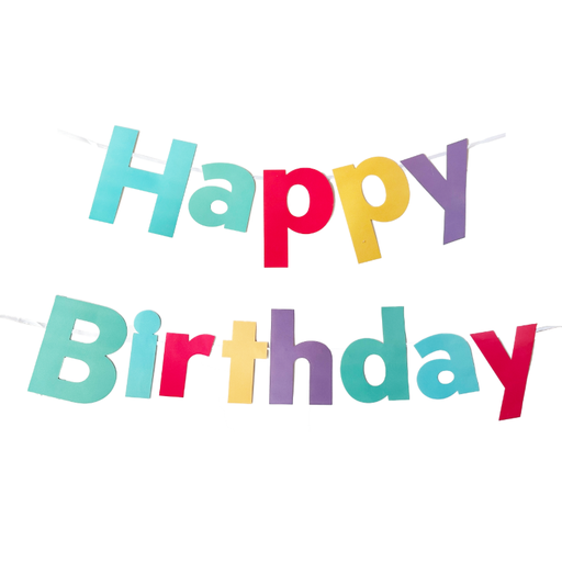 [P08.608355] Banner Happy Bday Candy