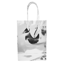 Bolsa Papel Foil Plata 4pz