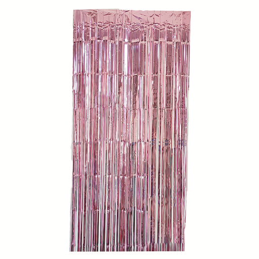 [P08.613075] Cortina Metalica Rosa